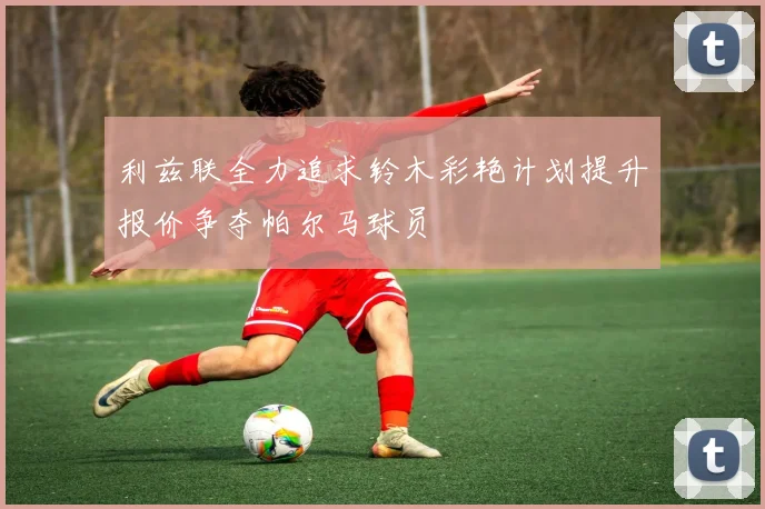 利兹联全力追求铃木彩艳计划提升报价争夺帕尔马球员